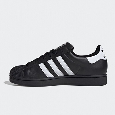 阿迪达斯adidas originals Superstar 2板鞋男女同款白黑JI0079
