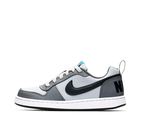 耐克Nike Court Borough Low浅灰黑低帮板鞋839985-006传奇