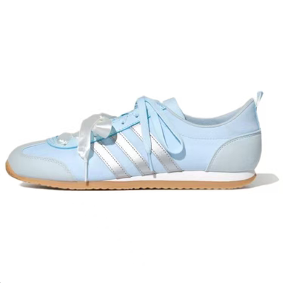adidas VS JOG 2.0 舒适柔软德训鞋 男女同款 蓝色 KH5559
