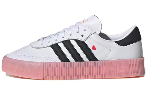 adidas originals Sambarose 粉白 爱心 女款#送礼推荐 EF4965