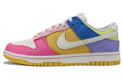 耐克Nike Dunk Low彩蛋低帮板鞋女款粉黄紫FD9923-111