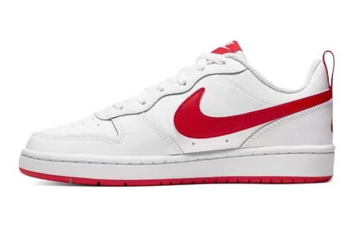 Nike Court Borough Low 2 (GS) 白红 BQ5448-103
