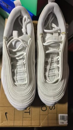 Nike Air Max 97气垫减震子弹全掌DH8016-100拍下看清图片 小孙仓