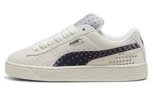 PUMA 防滑透气 低帮 生活休闲鞋 男女同款 米色 395777-02