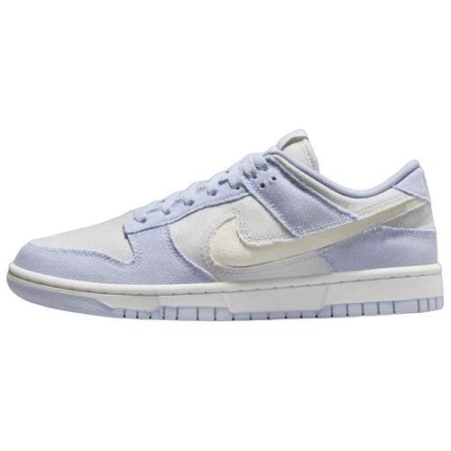 耐克Nike Dunk牛仔布低帮板鞋女款白紫HF1985-001