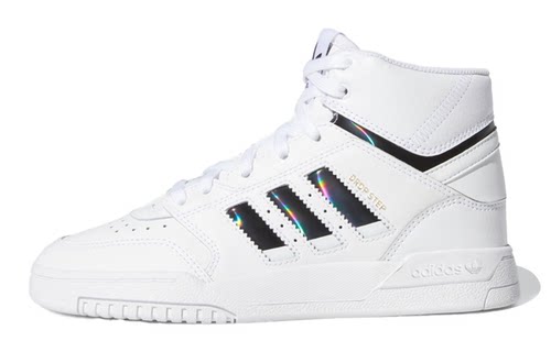 大童 adidas originals Drop Step J 透气轻便耐磨防滑板鞋EF7157