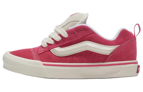 Vans Knu Skool 防滑耐磨 低帮 板鞋 男女同款 红 VN0009QCBJ1