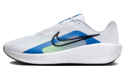 Nike Downshifter 13 WIDE 休闲跑步鞋 男款 白蓝 FJ1284-103