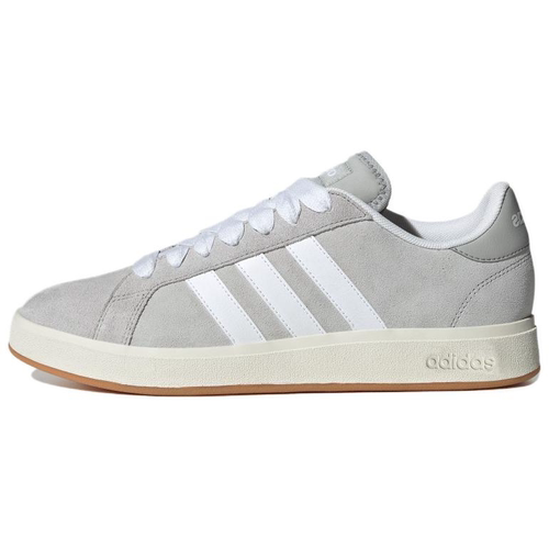 adidas Grand Court 休闲百搭 低帮 板鞋 男女同款 灰白 IH6185