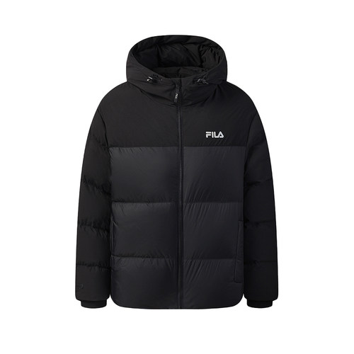 FILA斐乐 ORIGINALE RGB多彩 700蓬 鸭绒羽绒服F11M549914FBK