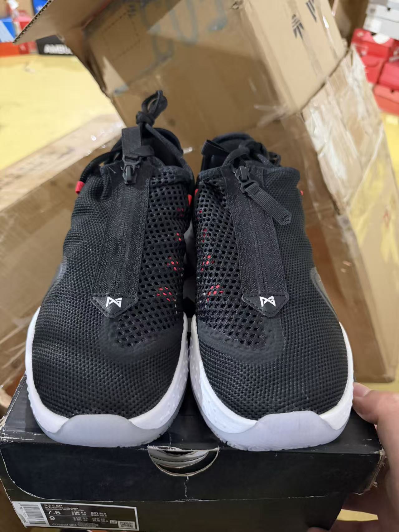 Nike Paul George Pg 4保罗乔治4篮球鞋 cd5082-001 key仓库实拍