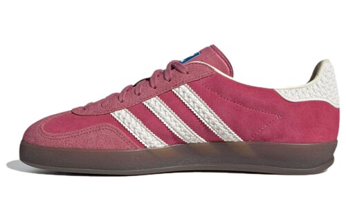 adidas 百搭休闲 轻松舒适 耐磨透气 低帮 板鞋 女款 粉红 IF1809