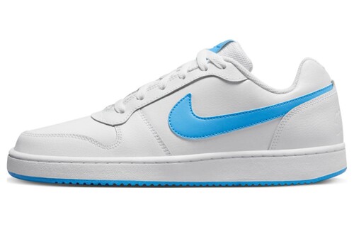 Nike EBERNON 防滑耐磨 低帮 板鞋 男款 白蓝 AQ1775-102
