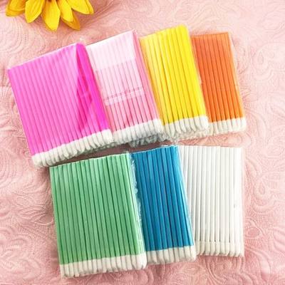 50pcs Disposable Make Up Lip Brush Lipstick Gloss Wands Appl