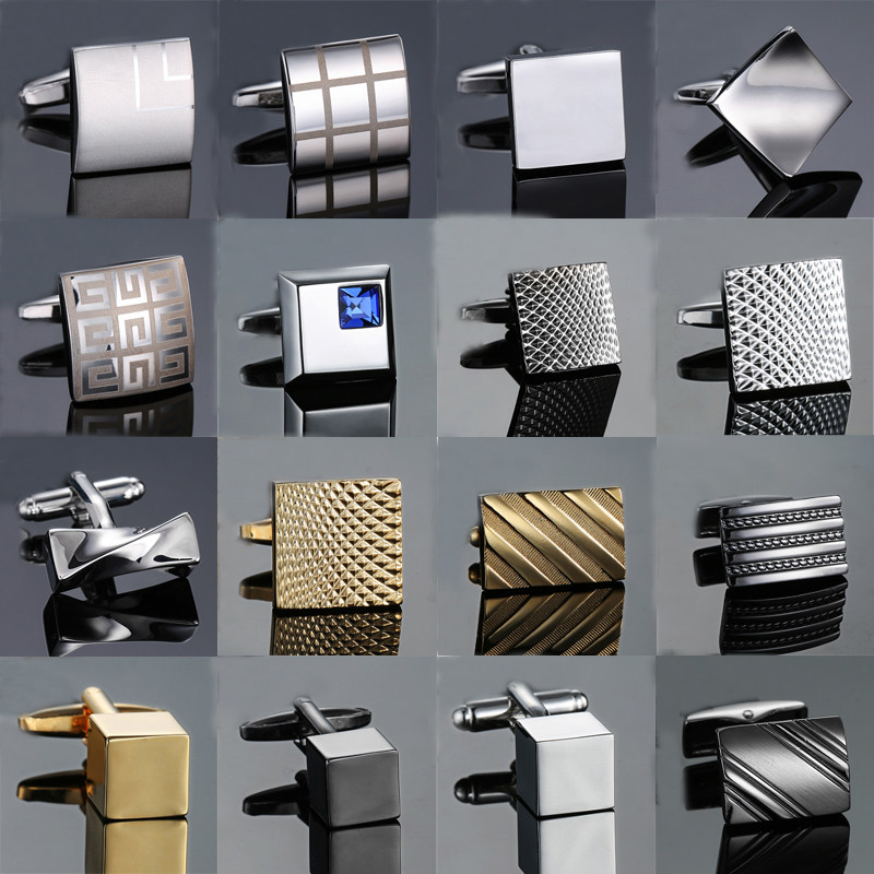 high quality novelty cuff links copper metal old craftsman h