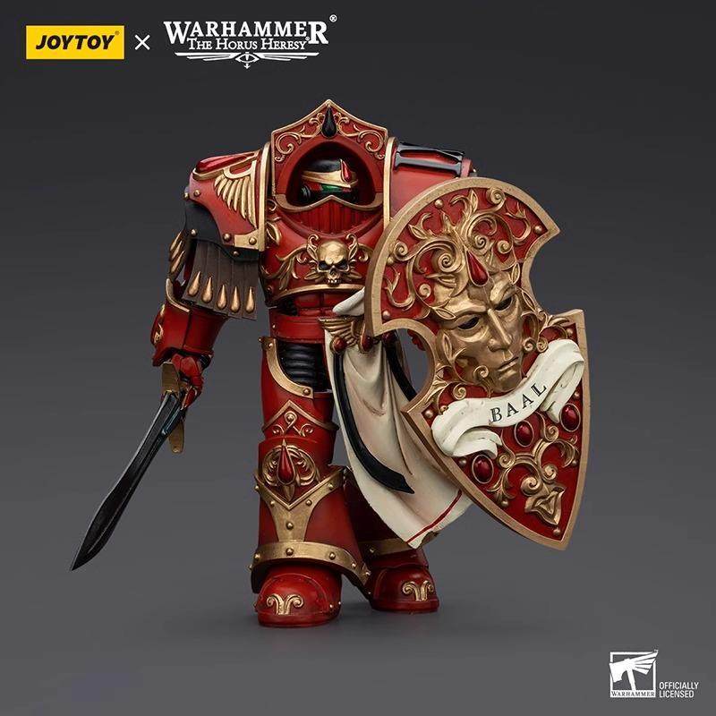 暗源圣血天使猩红圣骑士兵人模玩