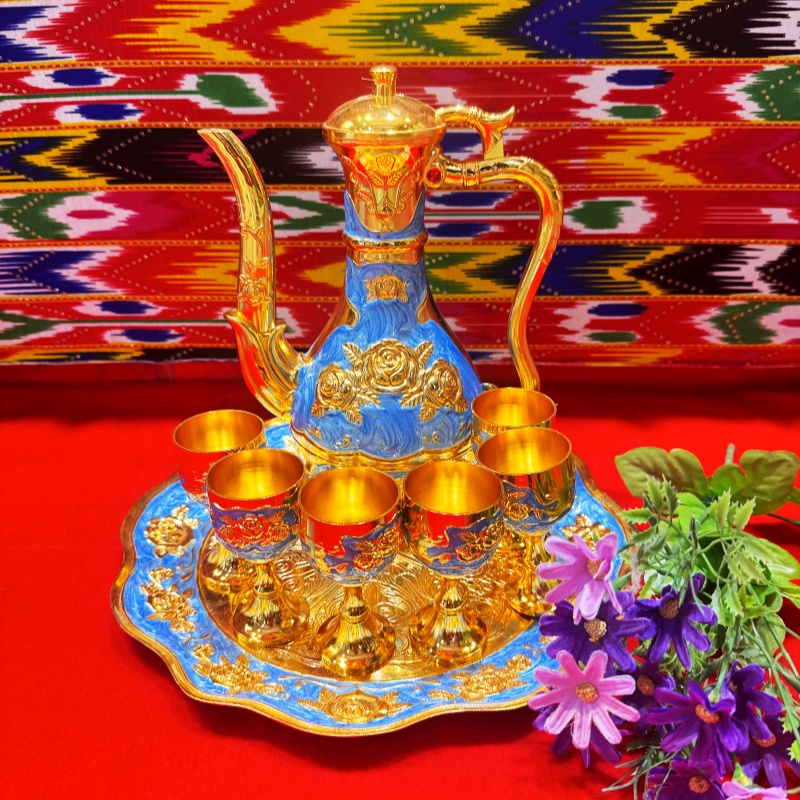 新疆特色创意白酒酒具套装