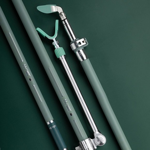 威宝莱 天青外锁黑坑竞技支架 大物炮台支架 碳素超轻超硬竿架