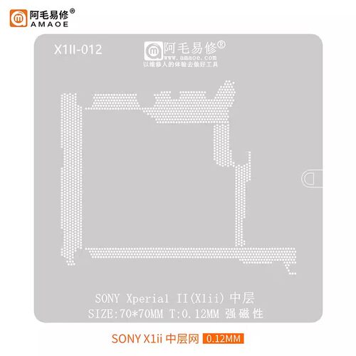 阿毛易修植锡网SONYX1ii芯片