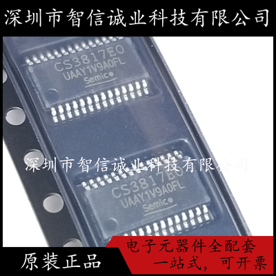 原装正品 CS3817EO CS3818EO封装HTSSOP-28 待修