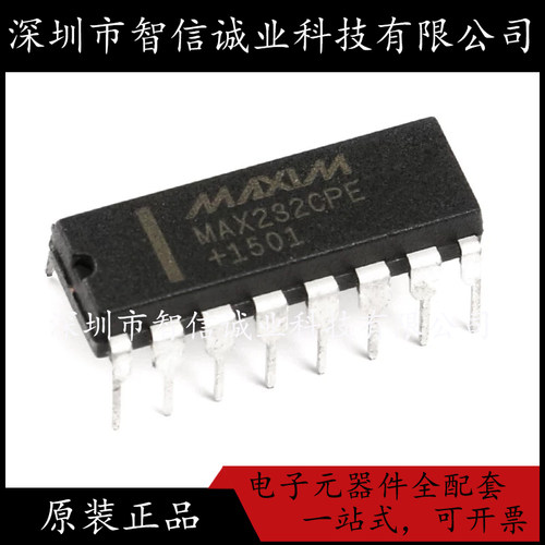 原装正品 MAX232CPE+ MAX232CPE DIP-16 待修