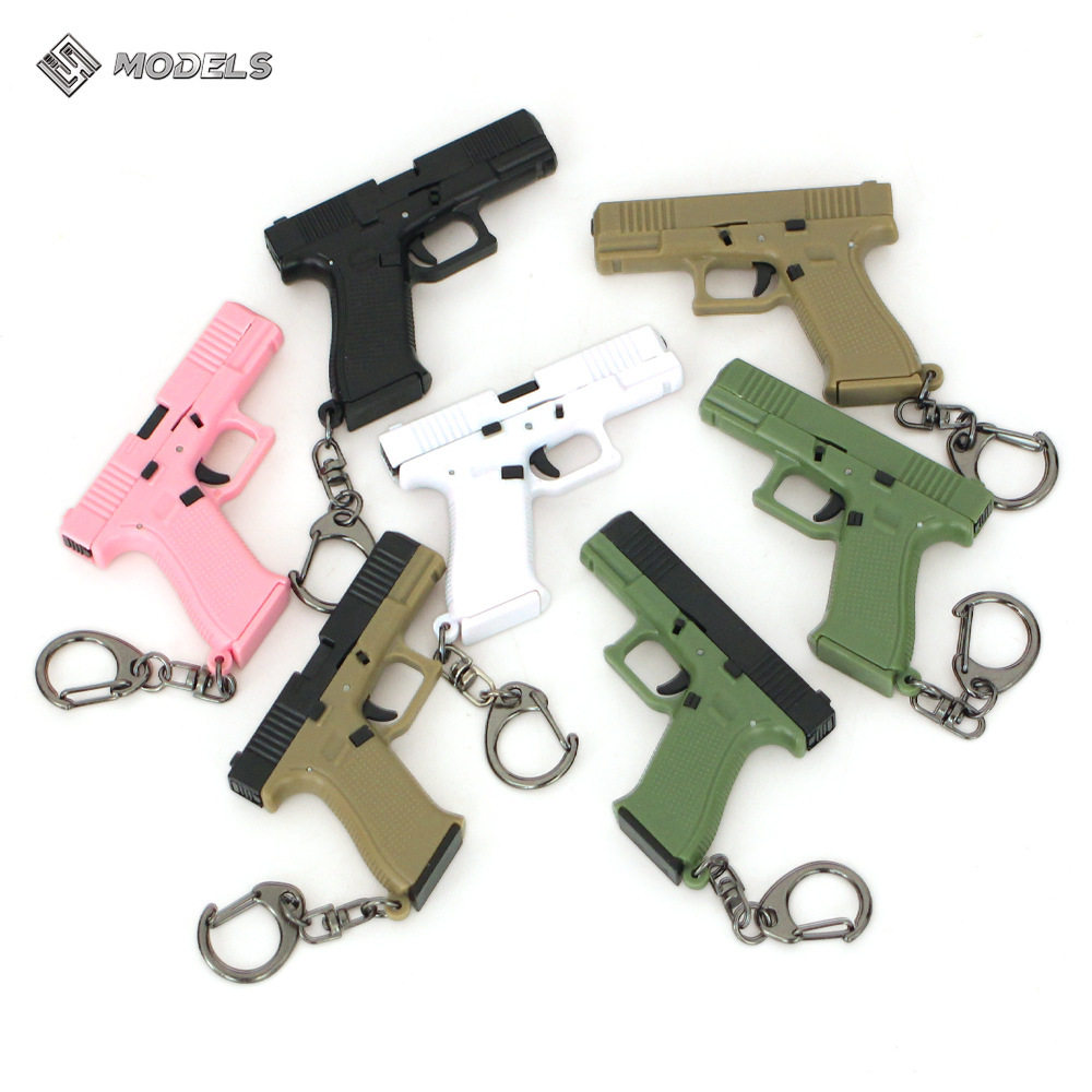 迷你小抢挂件GLOCK塑料模型抢模