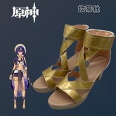 少女萝莉动漫漫展定制游戏配套演出女凉鞋 原神 坎蒂丝cosplay鞋