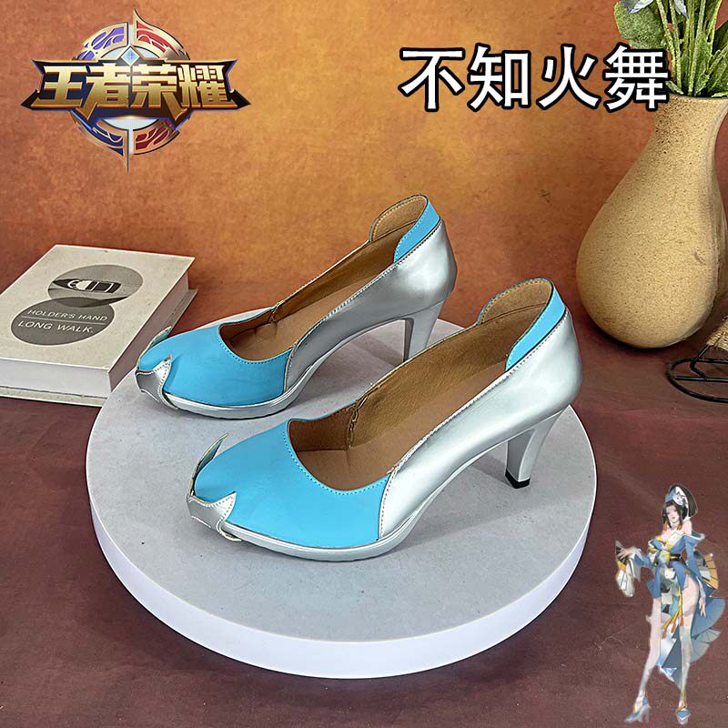 王者荣耀 不知火舞cosplay鞋少女萝莉动漫漫展定制