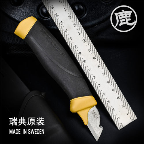 瑞典莫拉匠人弯刀户外装备小直刀