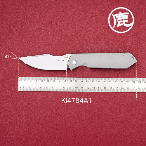 KIZER凯泽户外装备小折刀 野营露营多用途工具装备折叠小刀KI4784