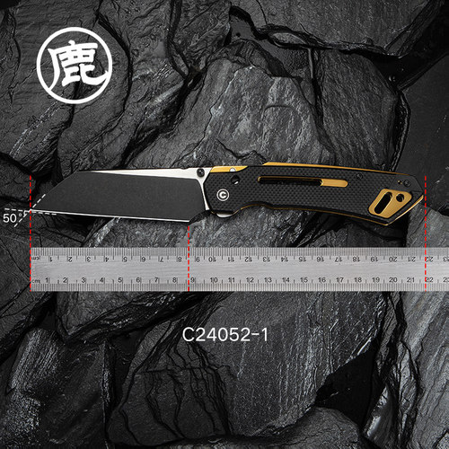 CIVIVI户外装备小折刀 野营露营多用途工具装备折叠小刀C24052