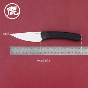 KIZER凯泽户外装备小折刀 野营露营多用途装备折叠小刀V4663C1