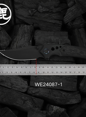 WE KNIFE户外装备露营工具小折刀 野营多用途工具装备WE24087系列