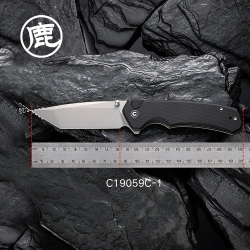 CIVIVI户外装备小折刀 野营工具露营多用途装备折叠小刀c19059c