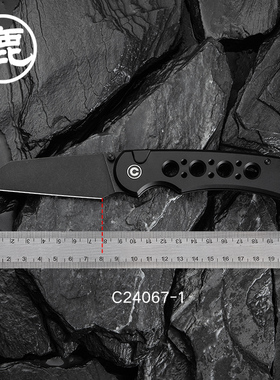 CIVIVI户外装备小折刀 野营露营多用途工具装备折叠小刀C24067