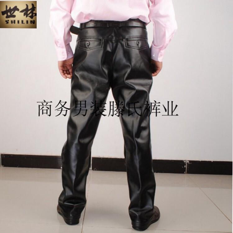 Pantalon cuir homme en vrac pour adolescent pour automne - Ref 1477381 Image 5