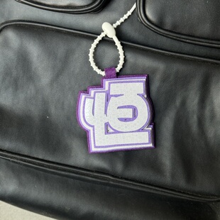 陈奕恒周边装饰挂件不织布书包吊饰ins文字创意反光单字挂饰