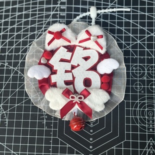 陈浚铭应援织布成品挂件反光定制名牌纯手工DIY书包背包