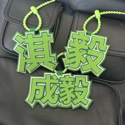 成毅不织布手工挂件我是淇宝女应援挂件背包挂件奇异果挂件