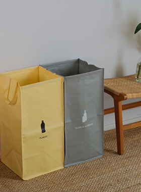 收纳整理袋简约居家环保出口外贸高品质巨能装编织防水脏衣分类袋