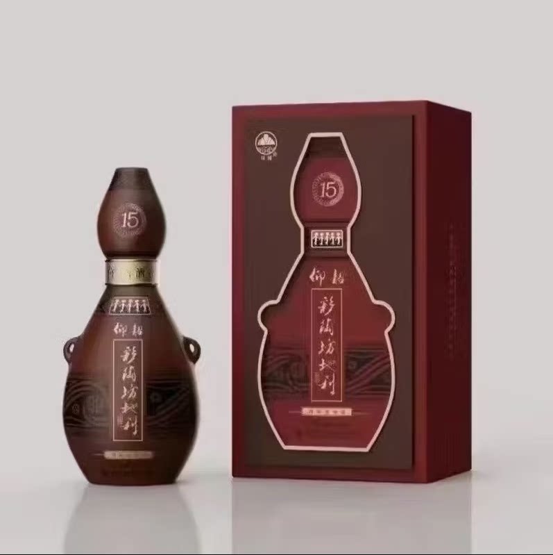 仰韶彩陶坊地利荣耀15陶融型白酒46度500ml带酒头单瓶图片