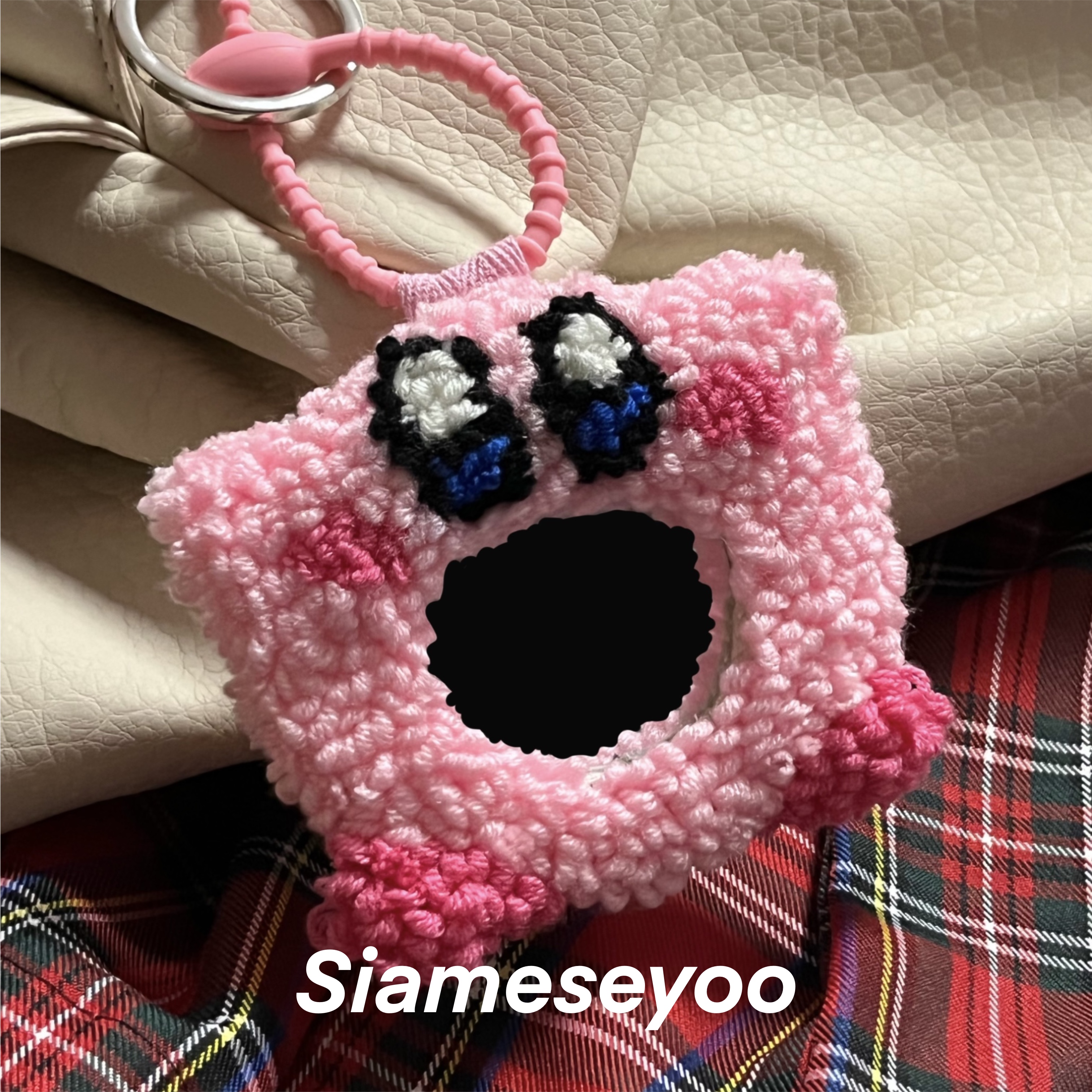 戳戳绣diy镜子解闷新手手工材料包工具包星之卡比随身镜戳戳秀