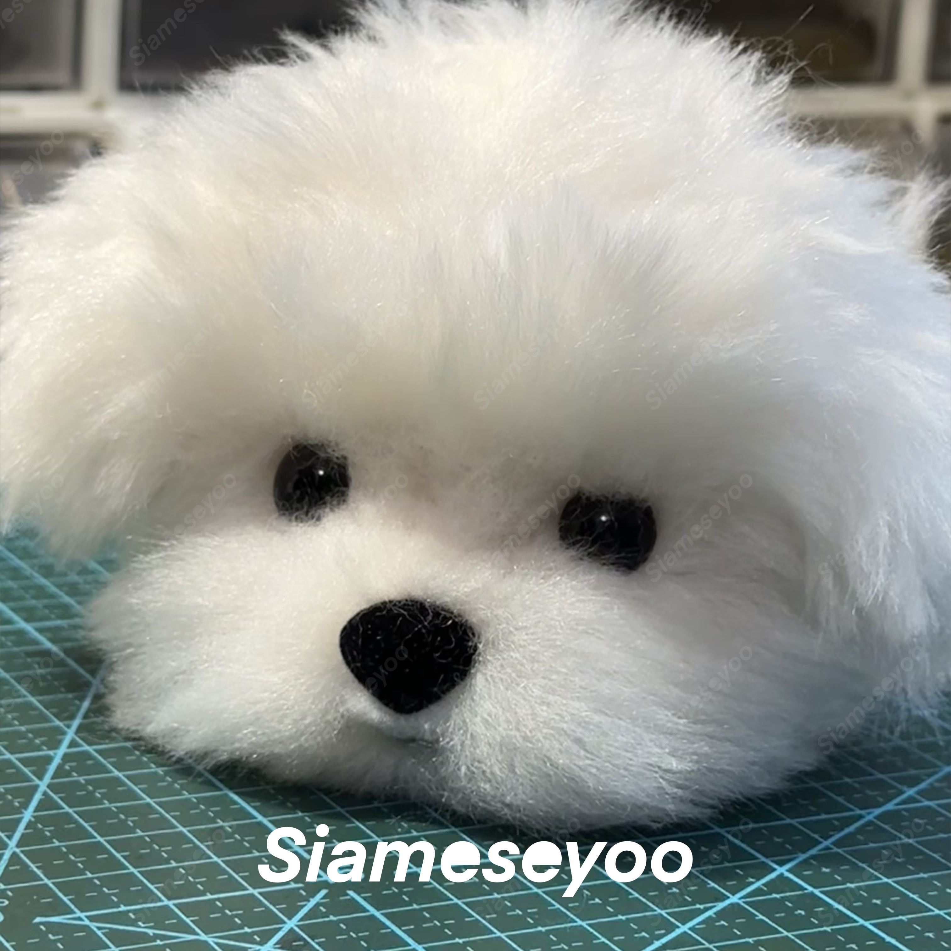 比熊挂件玩偶手工DIY材料包