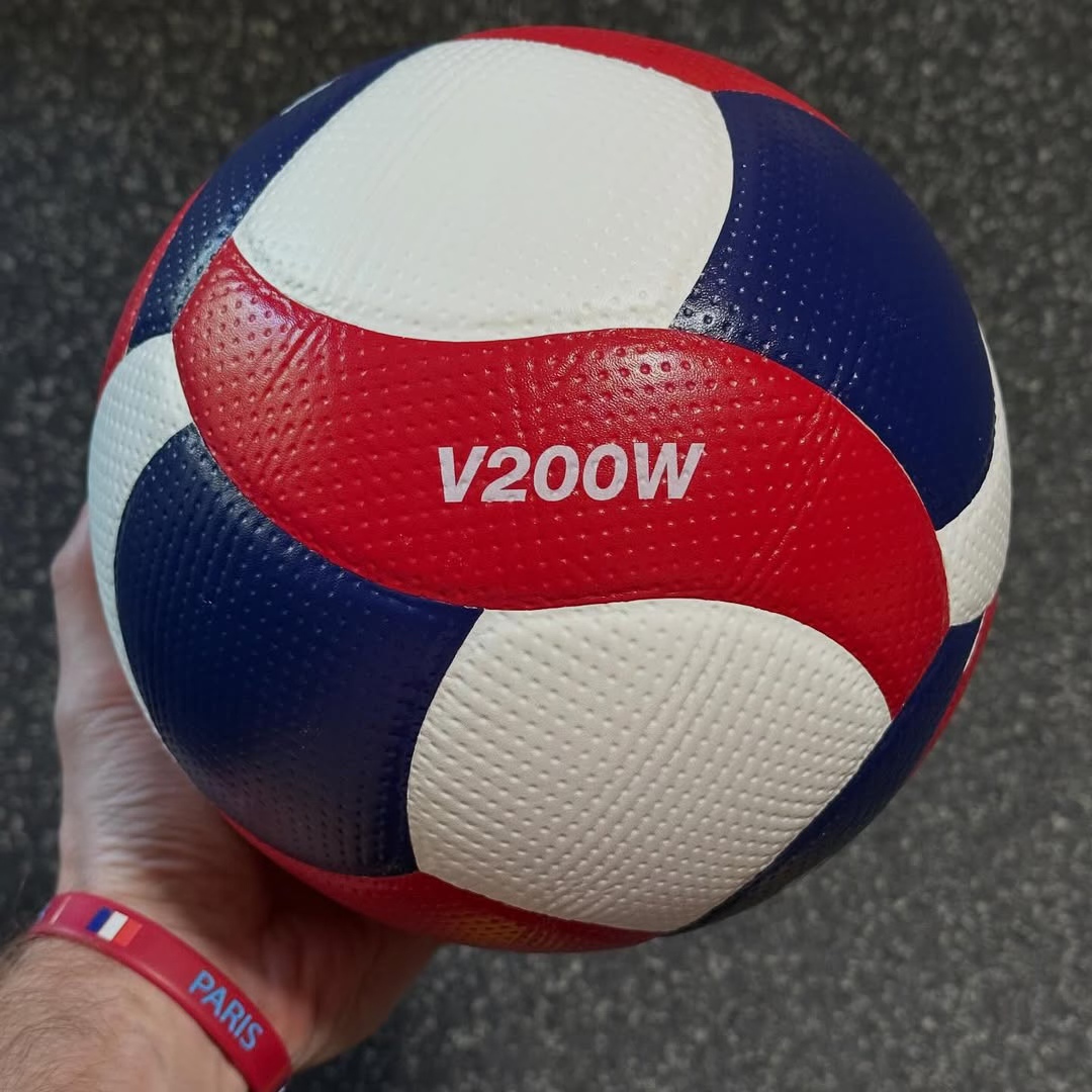 美国代购米卡萨Mikasa V200W USA红蓝白排球FIVB联赛官方比赛用球