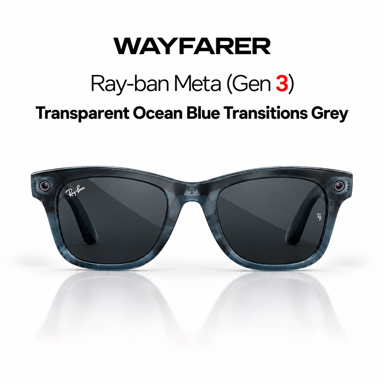 2026新款美国雷朋RayBan Meta Gen3第三代Wayfarer AI智能眼镜