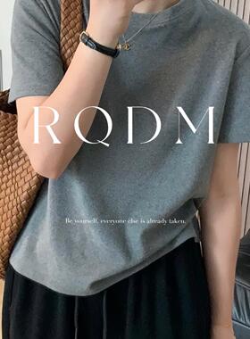 大码女装2026夏季新款胖妹妹基础款显瘦百搭圆领正肩短袖T恤上衣