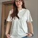 宽松显瘦圆领正肩短袖 大码 T恤上衣 新款 胖妹妹基础款 女装 2026夏季