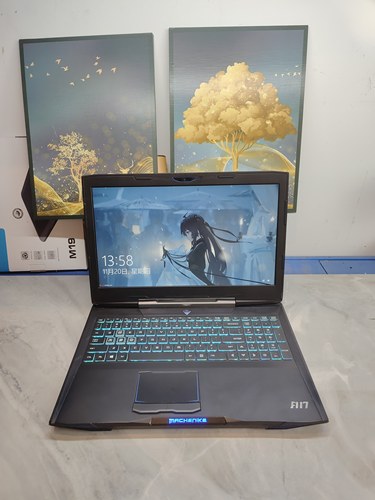 二手机械师F117游戏本i7-7700HQ四核+GTX1050Ti 4G独显