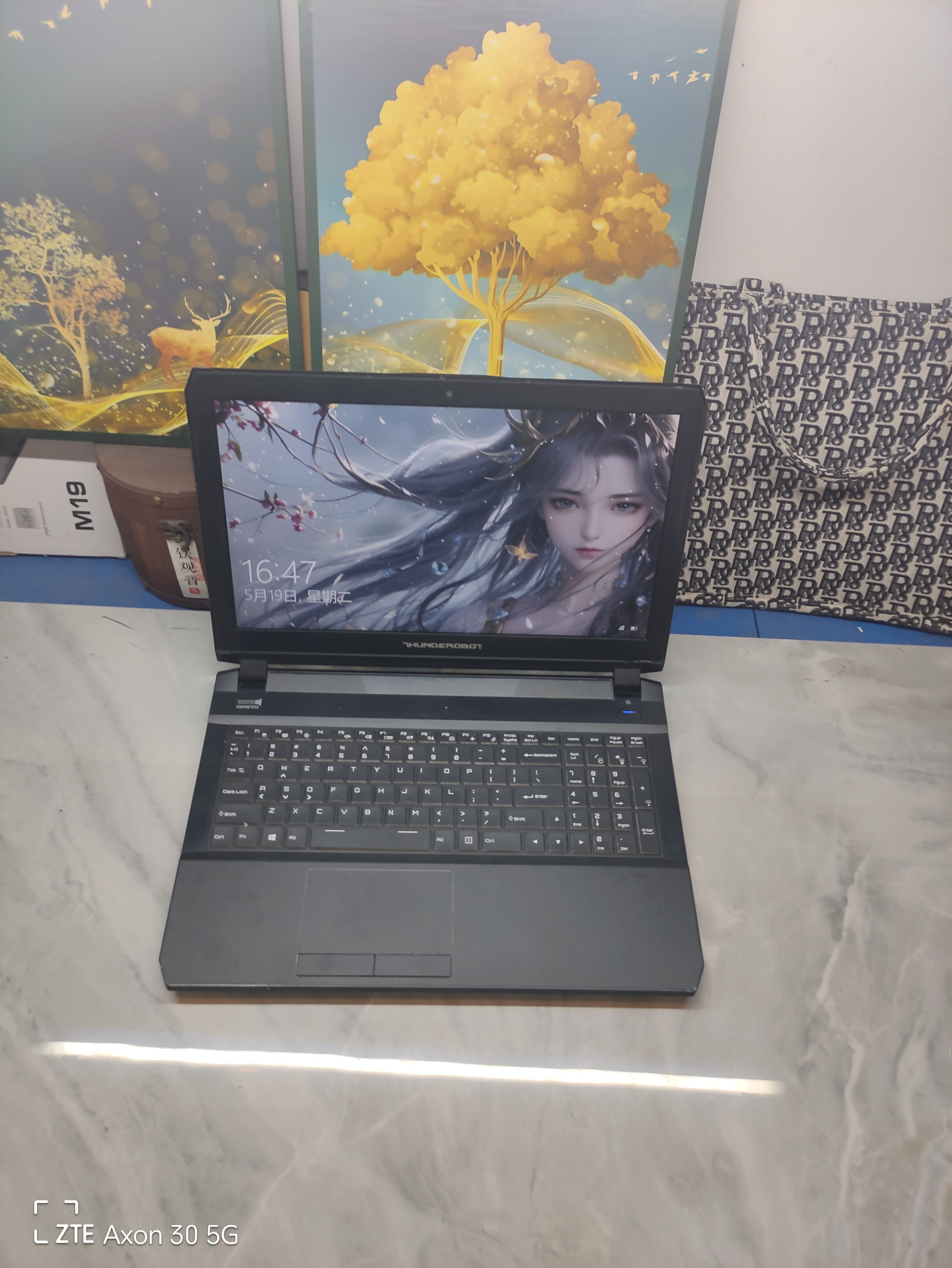 二手机雷神ST Pro-KN游戏本 15.5寸大屏 i7四核GTX1060 6G独显