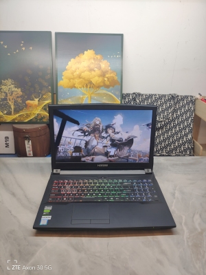二手神舟N95 KP6游戏本 15.5寸大屏 i5六核GTX1060 6G独显